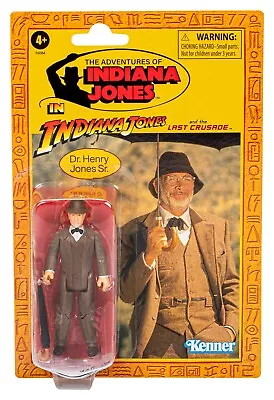 Buy Indiana Jones Dr Henry Jones Retro Collection Last Crusade 3.75  Kenner MOC • 19.99£