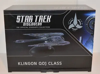 Buy Eaglemoss Star Trek Discovery Klingon Qoj Class Starships Collection • 29.99£