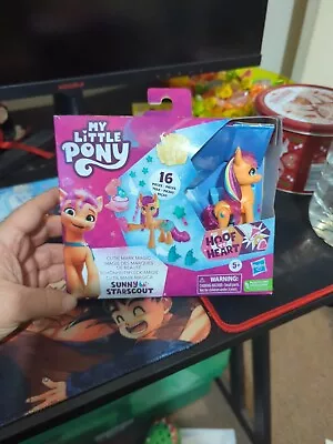 Buy My Little Pony Sunny Starscout Cutie Mark Magic Pony Figure • 7.99£