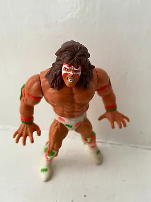 Buy Wwe The Ultimate Warrior Hasbro Wrestling Action Figure Wwf Series 2 Good Cond • 9.99£