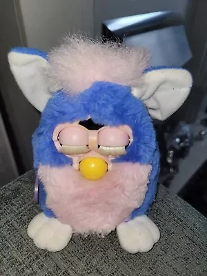 Buy Vintage 1999 Furby By Tiger Electronics Colour Blue In Good Working Order L@@k • 10£