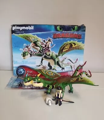 Buy Playmobil How To Train Your Dragon Racing Ruffnutt & Tuffnutt, Barf & Belch70730 • 39.99£