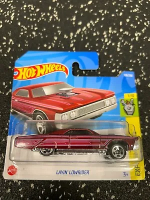 Buy EXPERIMOTORS LAYIN LOWRIDER RED Hot Wheels 1:64 **COMBINE POSTAGE** • 2.95£