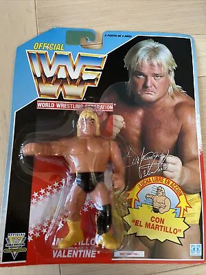 Buy WWF Hasbro  Martillo Valentine MOC Wrestling Figure 1991 Greg The Hammer MOSC • 105£