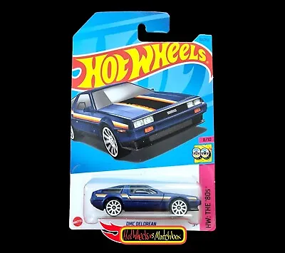 Buy Hot Wheels DMC DELOREAN HW THE 80s 2023 L CASE  • 2.99£