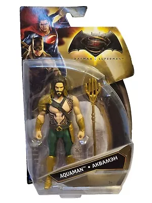 Buy New Batman V Superman Aquaman 6  Figure With Trident • 12.95£