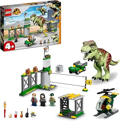 Buy LEGO 76944 - Jurassic World T. Rex Dinosaur Breakout - New And Sealed • 38.79£