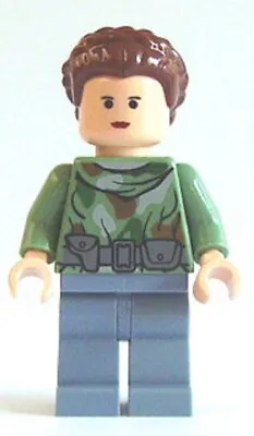 Buy LEGO Star Wars - Princess Leia (Endor) Minifigure From Set 8038 - Sw0235 • 17.26£