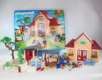Buy Playmobil 5529 City Life Vet Clinic Playset - Animals, Accessories, 99% Complete • 19.99£