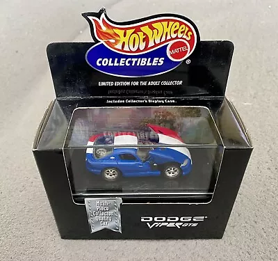 Buy Hot Wheels Dodge Viper GTS Limited Edition With Display Case • 5£