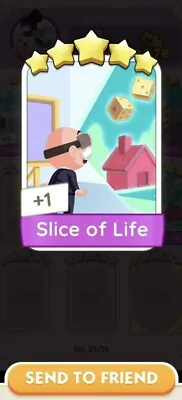 Buy Monopoly Go -    Slice Of Life- 5⭐️ Sticker Fast Delivery • 7.50£
