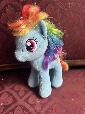 Buy My Little Pony Rainbow Dash Sparkle TY Plush  • 0.99£