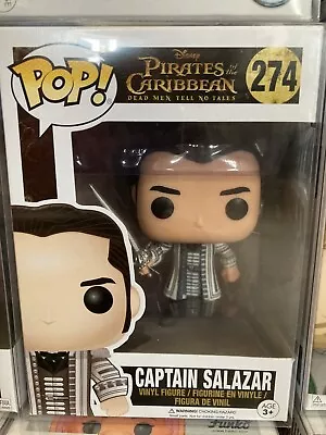 Buy Funko Pop! #274 Captain Salazar Free Pop Protector. Pirates Of The Caribbean • 14.95£