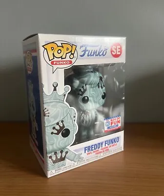 Buy Freddy Funko Artist Light Blue Box Of Fun 1000pcs SE Funko Pop In Protector • 39.99£