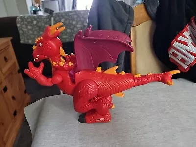 Buy Fisher Price Imaginext Action Tech Dragon Red Toy Lights & Sounds • 8£