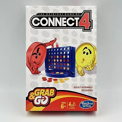 Buy Hasbro Connect 4 Grab & Go Travel Game For Ages 6+ • 7.99£