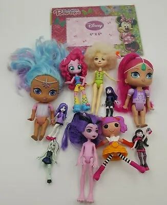 Buy Toy Lot Collectible Dolls Monster High Mini Lalaloopsy MLP Shimmer Shine  • 18.89£