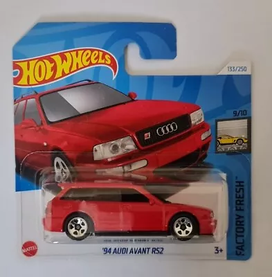 Buy Hot Wheels 2024 Mainline '94 Audi Avant RS2 Red • 3.75£