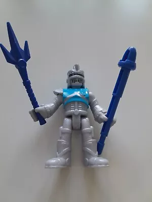 Buy Fisher Price Imaginext Castle Knight Warrior Medieval Armor Figure 2 Weapon • 4.99£