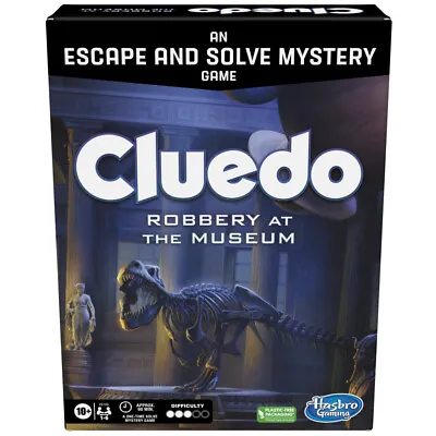 Buy Cluedo Board Game Robbery At The Museum Escape & Solve • 17.99£