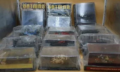 Buy Eaglemoss Batman Automobilia Collection  With Magazines And Sealed. Choose. • 6.99£