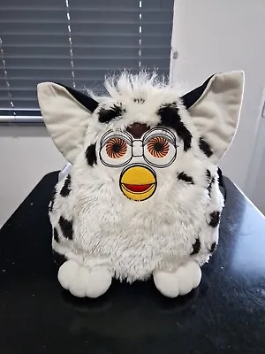 Buy Rare 1999 Hasbro Furby Plush Backpack With Adjustable Straps *Black And White* • 100£