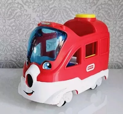 Buy Fisher Price Little People Red Friendly Passenger Train. Working Lights, Sounds. • 9.99£