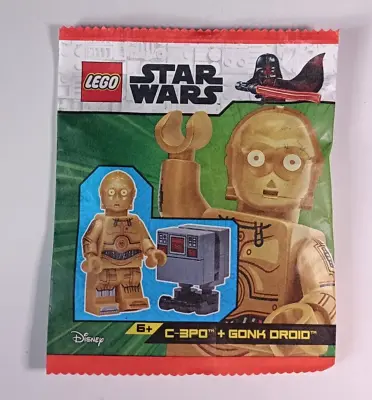 Buy Lego Star Wars C-3PO Gold Minifigure & Gonk Droid Poly Bag (paper Bag) Brand New • 6.95£