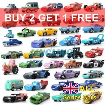Buy Disney Pixar Cars McQueen Full Range 1:55 Diecast Model Car Toy Gift For Boy UK • 6.89£