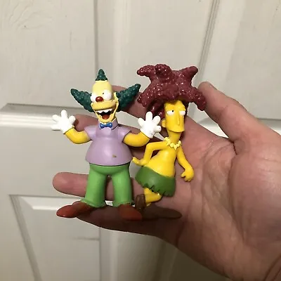 Buy Simpsons: Sideshow Bob & Krusty The Clown Character Figure 2005 *Sold As Seen* • 11.95£