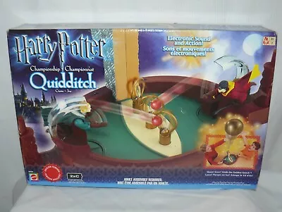 Buy Mattel 2003 Harry Potter NEW Championship Quidditch Electronic Game B8504 • 21.25£
