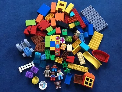 Buy Lego Duplo Bundle Figures, Base, Window, Boat, Slide Bricks Over 1.5 Kg Boxed. • 10£