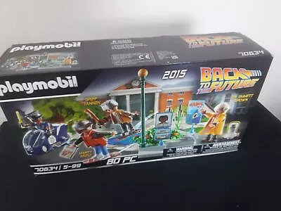 Buy Playmobil Back To The Future Hoverboard Chase Playset - 70634 • 14.99£