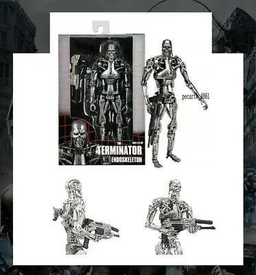 Buy NECA Terminator ENDOSKELETON T800 Action Figure 7-Arnold-Schwarzenegger Model • 19.89£