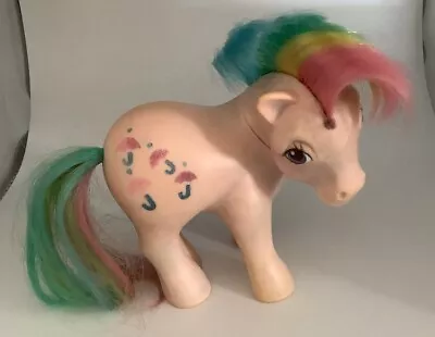 Buy G1 My Little Pony Vintage Rainbow Pony Parasol 80's Pat Pend Collectible RARE • 9.99£