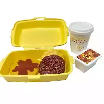 Buy Vintage Fisher Price McDonalds Breakfast Toy 1988 Fast Food Play Set • 96.51£