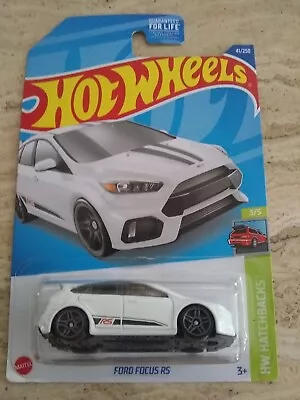 Buy Hot Wheels New Ford Focus RS White U.S.Exclusive • 12£