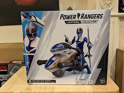 Buy NEW Power Rangers Lightning Collection - Time Force Blue Ranger BNIB/UNOPENED  • 70£