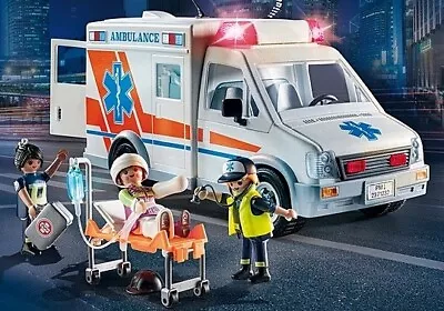 Buy Playmobil 71232 City Action Ambulance  Bnib • 24.99£