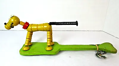 Buy Vintage 1936 Disney Fisher Price Pop Up Kritter Pluto Dog Wood Puppet Orig. Toy • 42.42£
