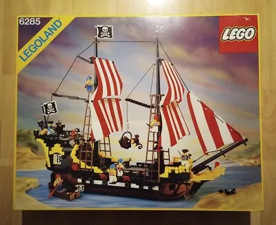 Buy Vintage LEGO Pirates 6285 Black Seas Barracuda With Instructions And Box, RARE • 638.88£