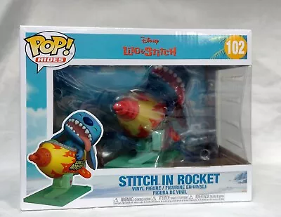 Buy Funko Pop! Rides - Stitch In Rocket Vinyl Figure 102 • 15£