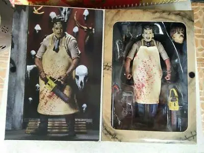 Buy New Texas Chainsaw Massacre Leatherface 7  Action Figure 40th Anniversary Doll • 35.99£