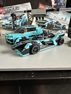 Buy LEGO Speed Champions Formula E Panasonic Jaguar Racing GEN2 Car & Jaguar I-PACE • 10£