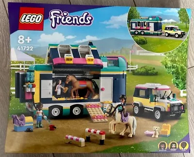 Buy LEGO FRIENDS 41722-Horse Show Trailer-AGES 8+  BRAND NEW WITH FREE DELIVERY • 74.99£