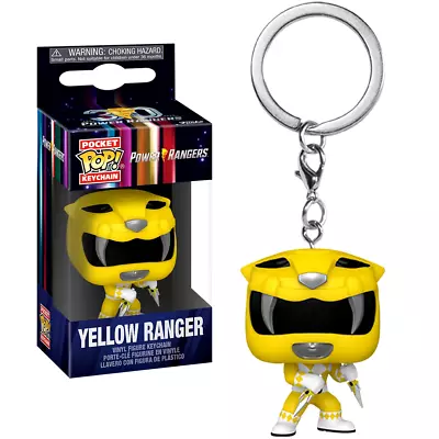 Buy Funko POP! Keychain Power Rangers Yellow Ranger Vinyl Keyring New • 8.95£
