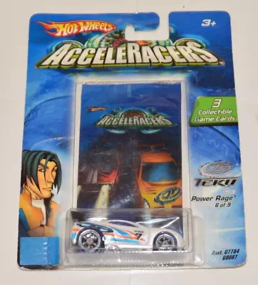 Buy Rare Hot Wheels Acceleracers Teku Car Power Rage 6 Of 9 Factory Sealed On Card • 50£