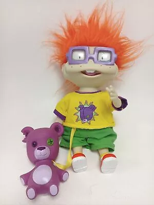 Buy RUGRATS In Paris Vintage 2000 Mattel Cheer Up Chucky Plush Talking Doll Untested • 9.99£