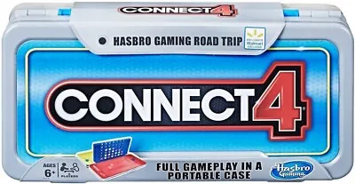 Buy Hasbro Gaming Road Trip Connect 4 Portable Board Game Plastic Carrying Case • 14.17£
