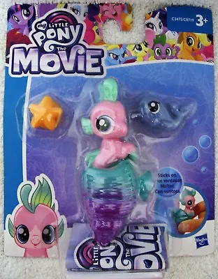 Buy Hasbro My Little Pony The Movie Baby Seapony Crystal Pearl Stick On Figure • 8.49£